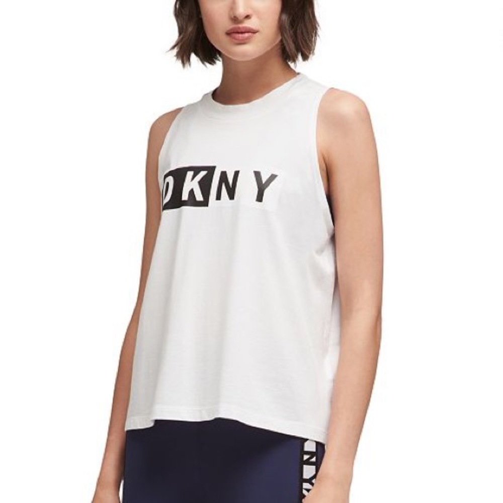 Women's Two-Tone Split-Logo Tank Top